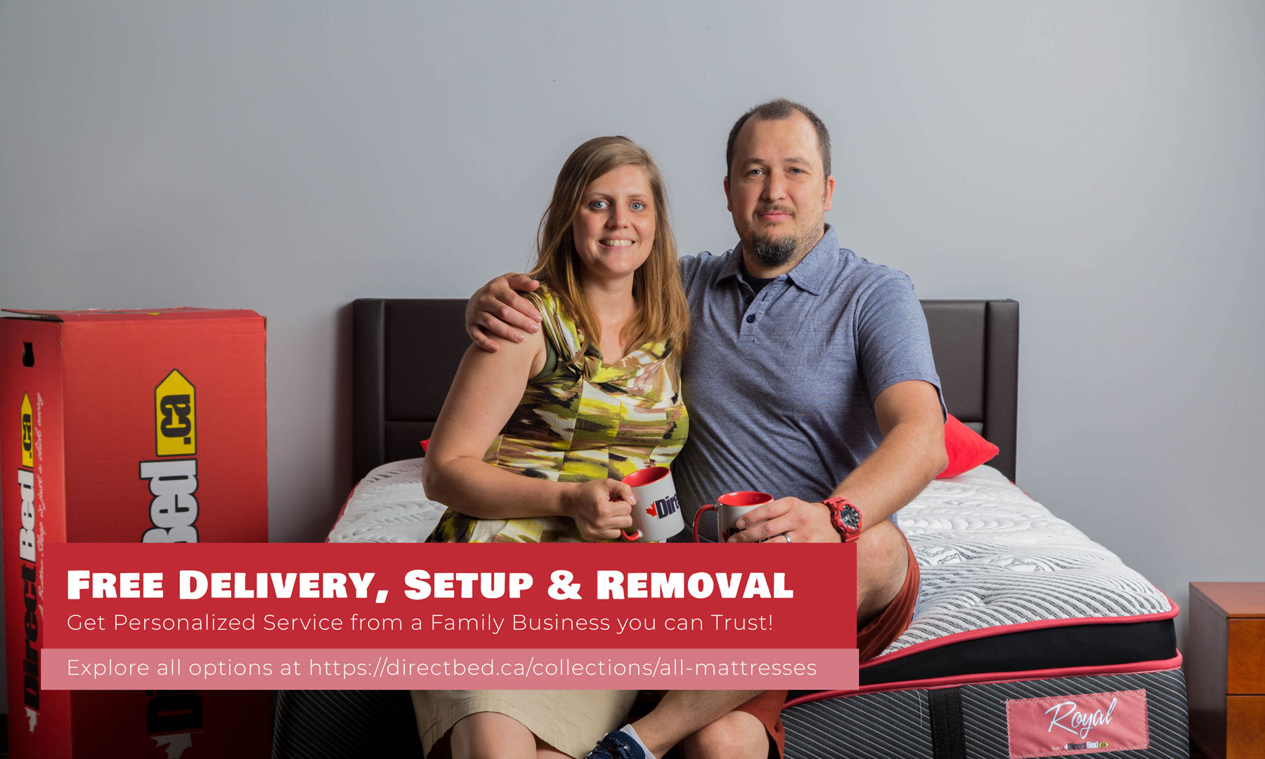 Direct Bed Mattress Stores Offering Free Local Delivery, Setup and Mattress Removal