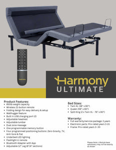 ULTIMATE Harmony / Golden Technologies Electric Adjustable Harmony ULTIMATE Lifestyle Bed