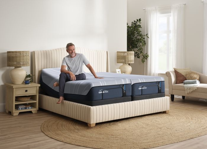 Tempur Pedic Luxe Align 2.0 Blue Mattress (Soft Feel)