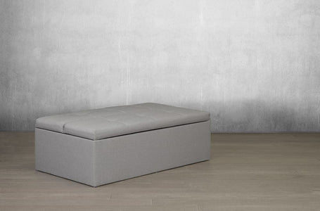 Slate Grey Linen Bed in a Box - DirectBed