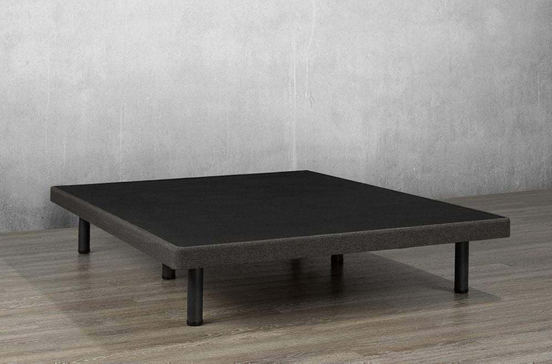 Velvet Platform Base Bed