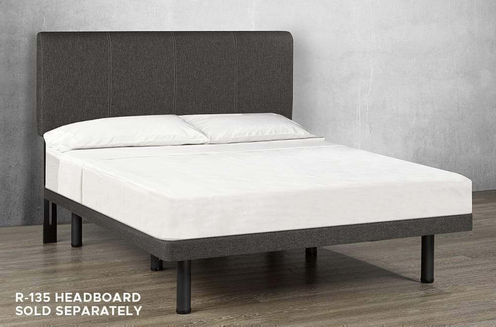 Velvet Platform Base Bed - DirectBed