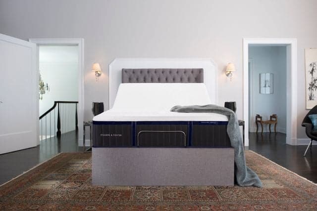 Stearns & Foster® 14" Blisswood Luxury Firm Hybrid Memory Foam Mattress - DirectBed | Mattress Stores Hamilton, Niagara Falls, St Catharines, Stoney Creek, Burlington, Oakville, Ancaster