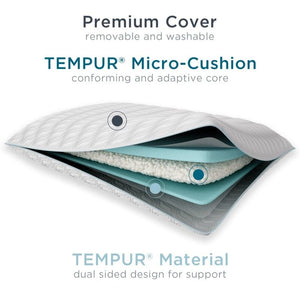 Tempurpedic ProMID Tempur-Align Pro Mid Pillow Pillows - DirectBed