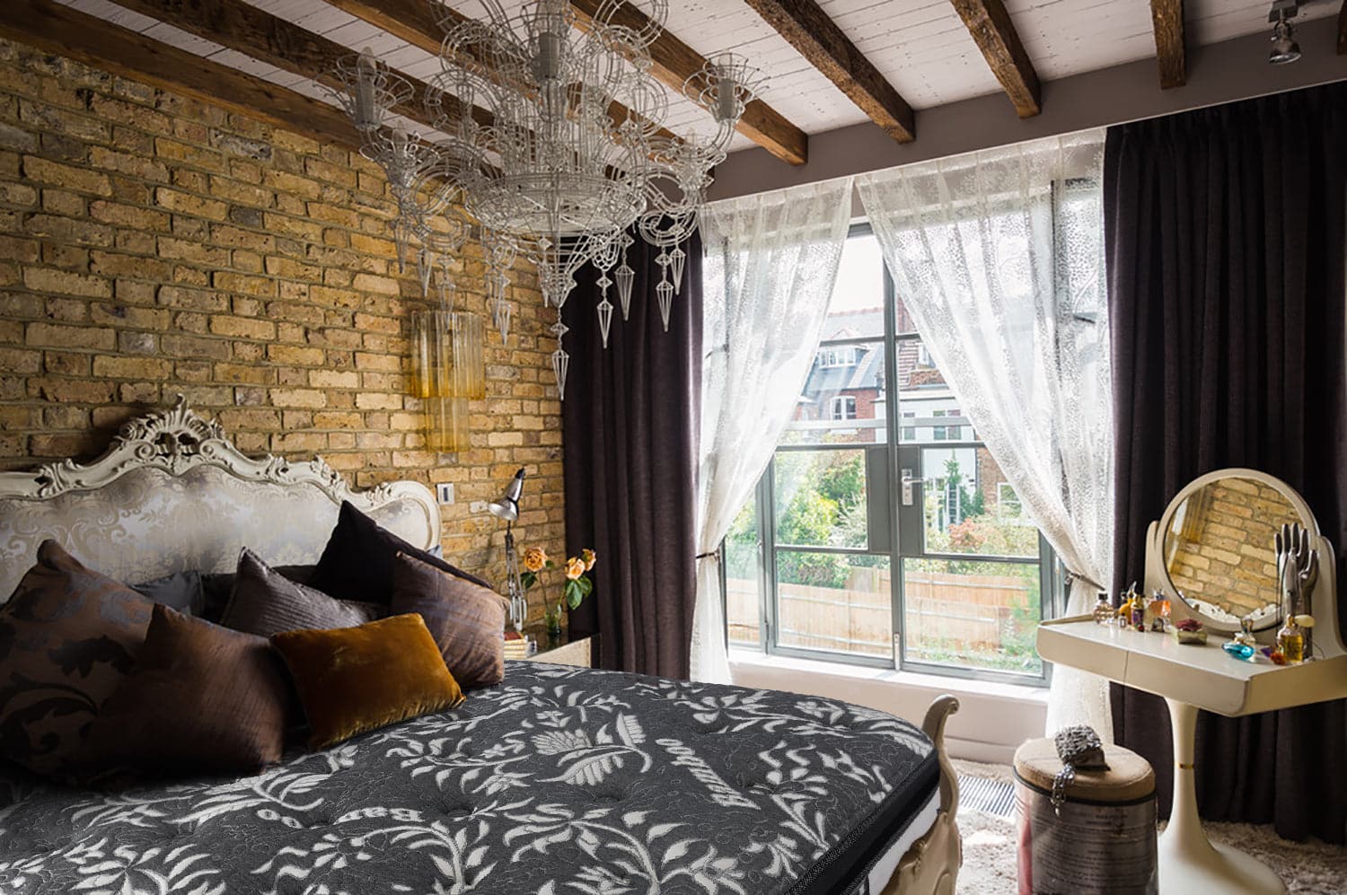 Short Queen Yukon Suite - 16" Thick Premium Nano Coil on Pocket Coil Jumbo Pillowtop - DirectBed | Mattress Stores Hamilton, Niagara Falls, St Catharines, Stoney Creek, Burlington, Oakville, Ancaster