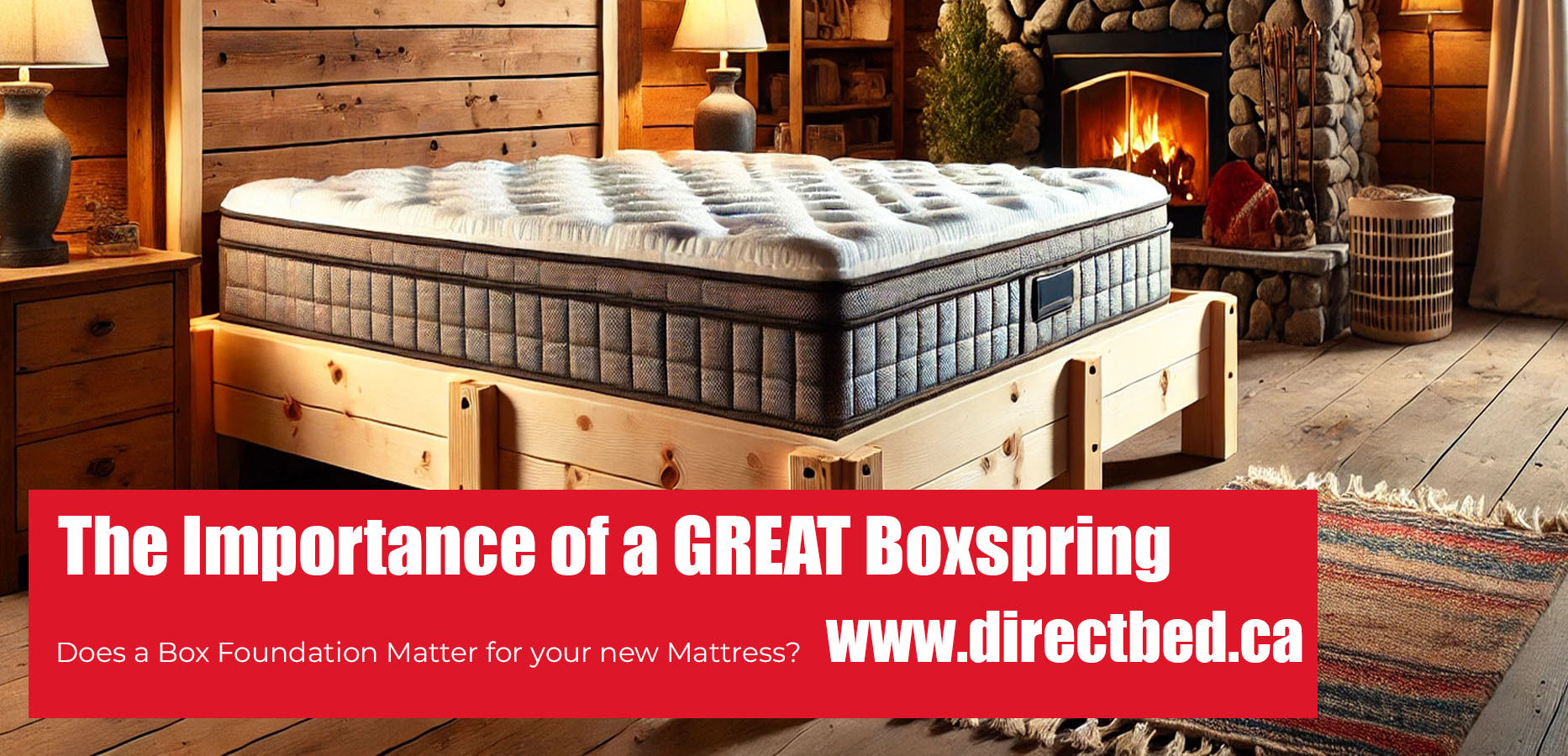 Canadian Made Box Foundations & Boxsprings from Direct Bed at the Best Price! A Direct Bed Buying Guide for Box Foundations.