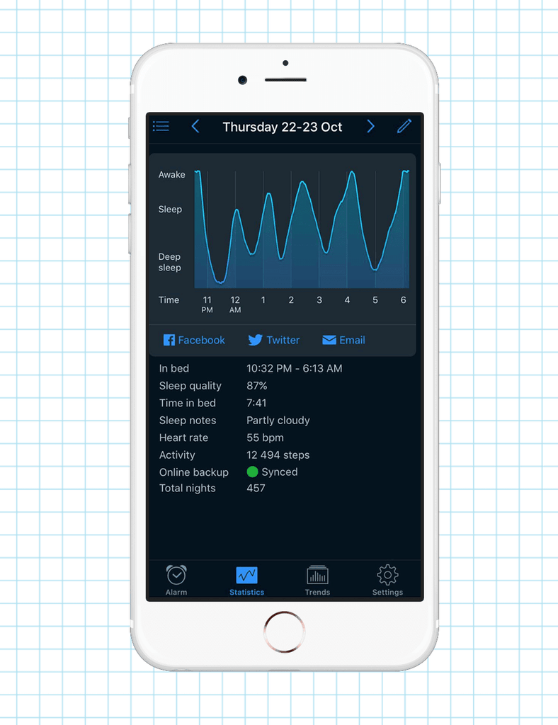 Sleep Cycle App: Smart Alarm Clock - DirectBed