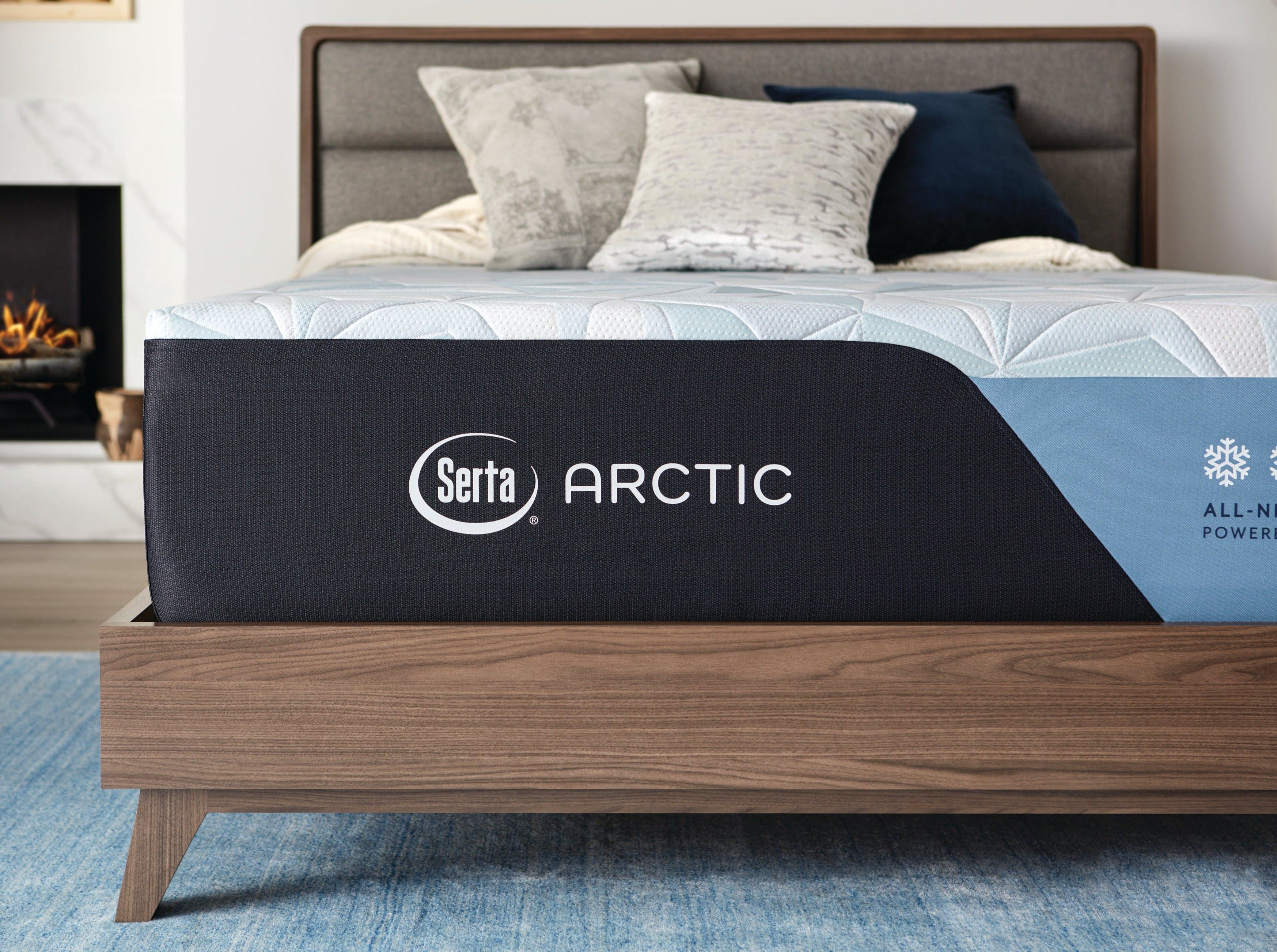 Serta® Arctic Plush Foam 13.5" Mattress with 15X Cooling Reactex Foam