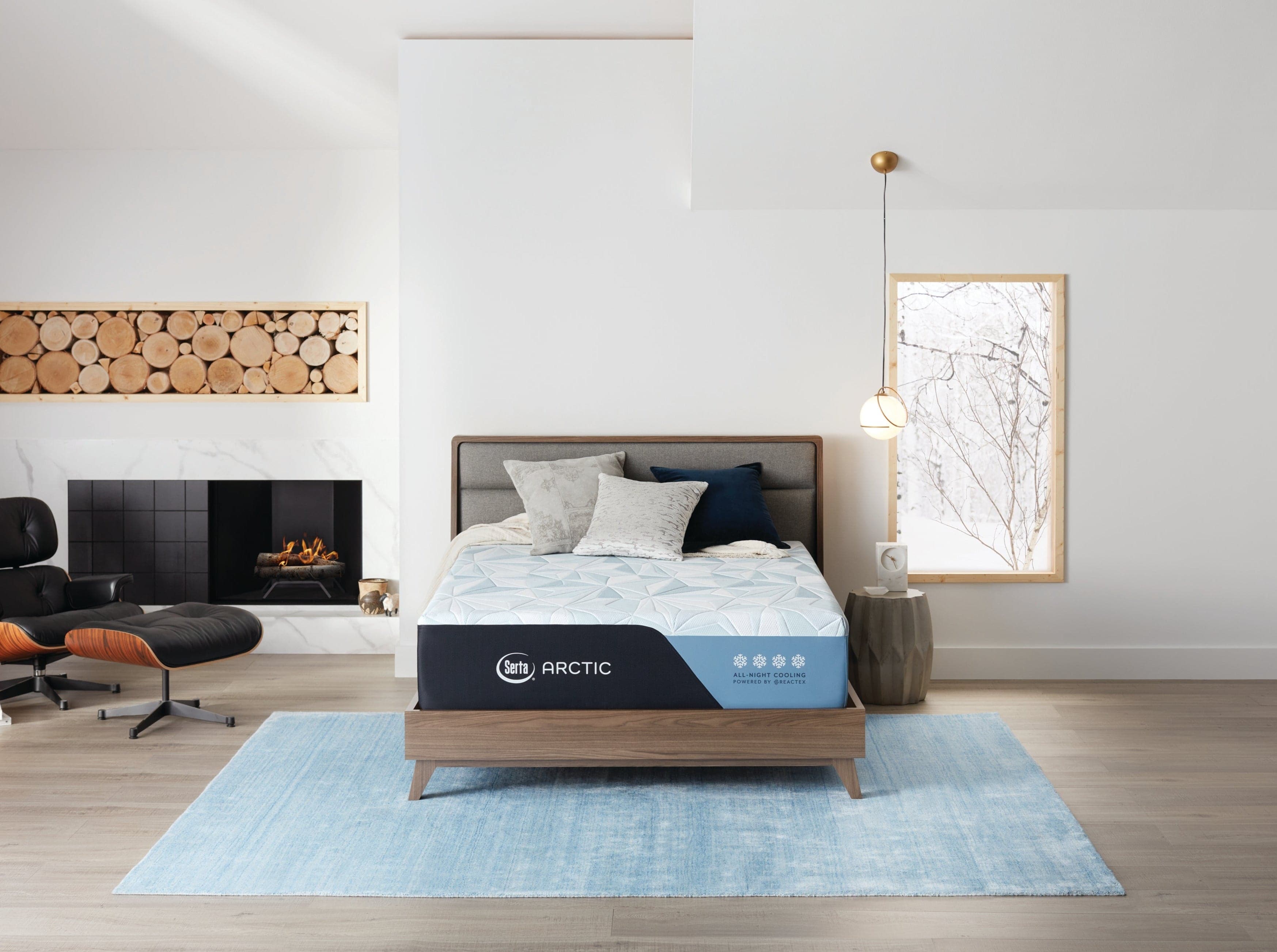 Serta® Arctic Plush Foam 13.5" Mattress with 15X Cooling Reactex Foam