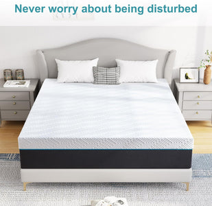 Queen Size Mattress, 10 Inch Queen Mattress in a Box, Medium Firmness Premiums Foam Mattress and Support for Sleep, 60" X 80" X 10"