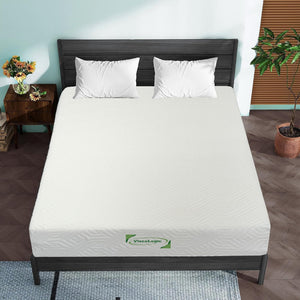 ViscoLogic Queen Mattress, Cool Resilience Reversible Foam Pressure Relief, Cool Sleep Supportive, CertiPUR-US® Certified Foam, Canadian Mattress in a Box, Queen Size Mattress