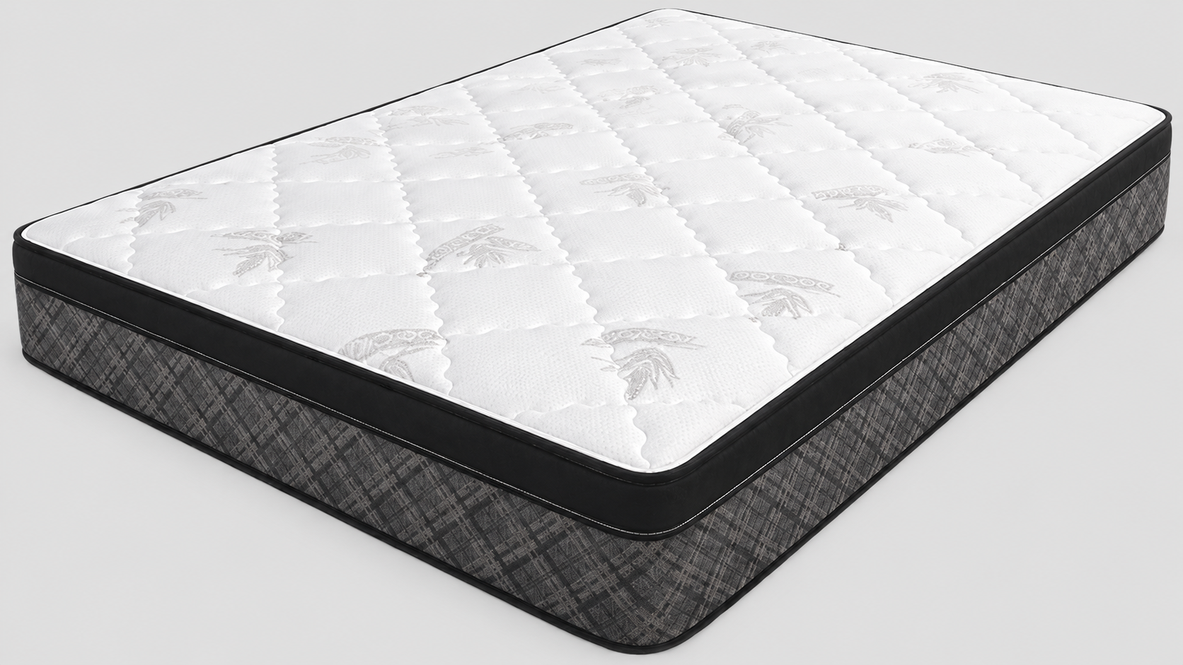 Heavenly Hard-Like-Rock Olympic Queen mattress Euro Top side
