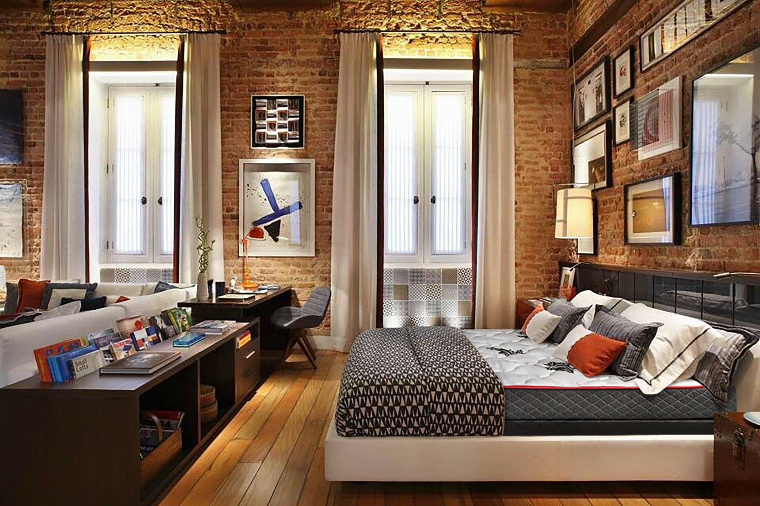 London Suite Electric Adjustable Bed Package with 7" Firm Memory Foam Mattress