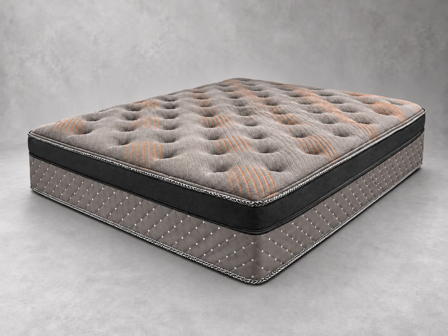 Mika RV Short Queen mattress only white background