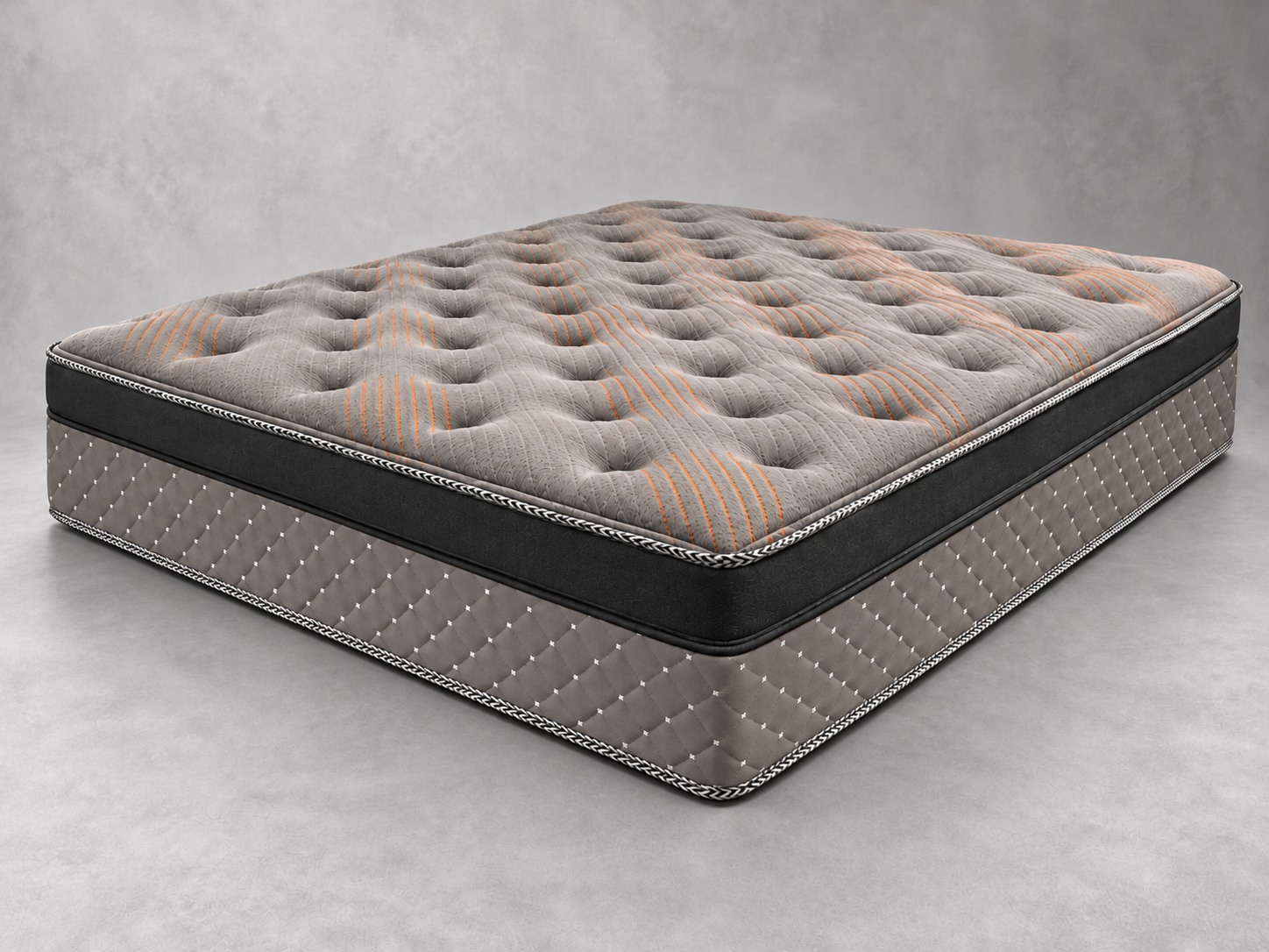 Mika RV King mattress only white background