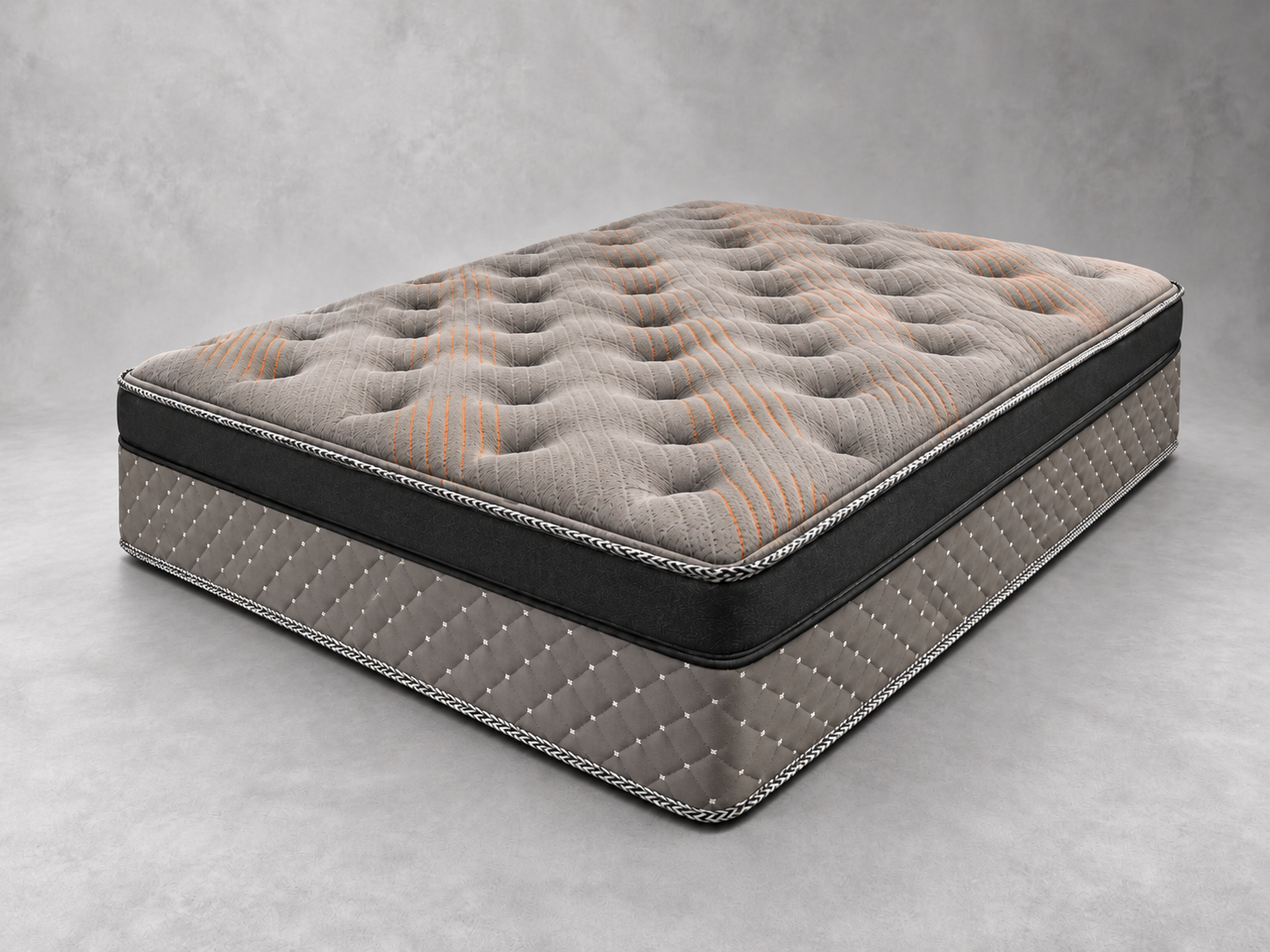 Mika Three Quarter mattress only white background