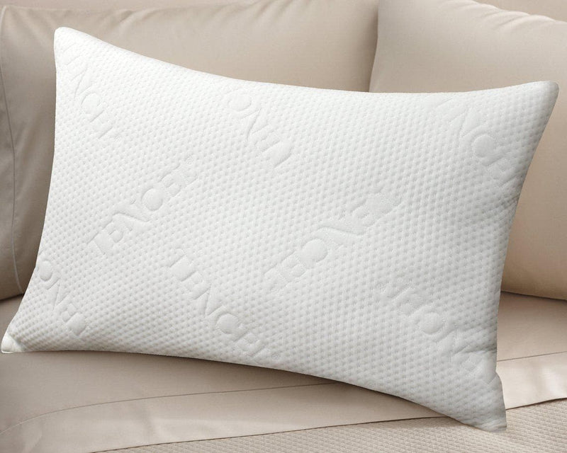 King Size Tencel Jacquard Cooling Pillow - Side or Back Sleeper Pillow