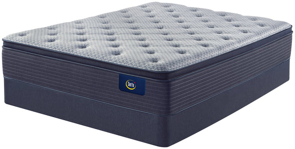 Serta Cosmic Pillow Top Plush Soft Feel 11.5″ Mattress with Pocket Coils and Gel Memory Foam