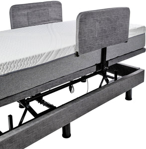 Harmony Hi Low Hospital Bed Side Rails with Optional Cover and Optional Castor Wheels