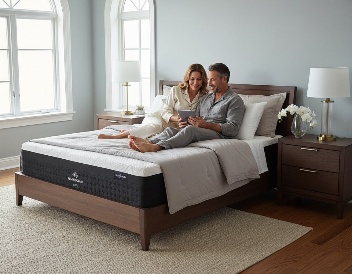 12.5" Kingsdown Select Green Hybrid Mattress Soft Feel Memory Foam and Pocket Coil Plush