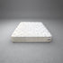 RV Short Queen Breeze Cool Max 10" Medium Firm Tight top mattress on a concrete background