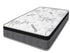 Double Full XL Spinal Rest 11" Firm Euro top Hybrid / Pocket Coil mattress on a white background