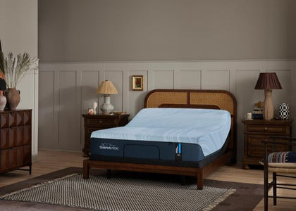 Double Full Tempur Pedic Pro Align 2.0 Blue Mattress (Soft Feel)