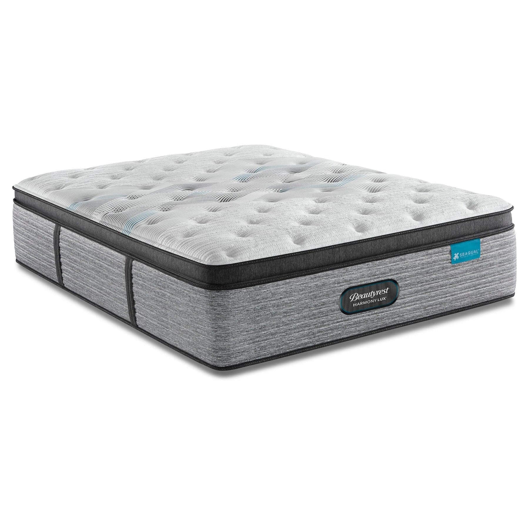 Beautyrest 15.75" Harmony Lux Carbon Plush Pillow Top Mattress With Pocket Coil - DirectBed | Mattress Stores Hamilton, Niagara Falls, St Catharines, Stoney Creek, Burlington, Oakville, Ancaster
