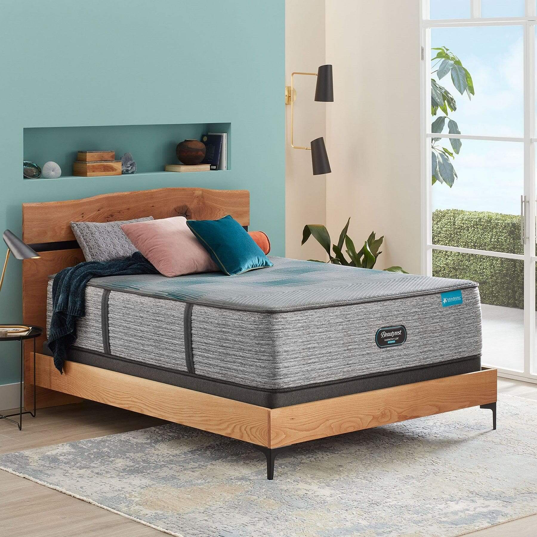 Beautyrest 15" Harmony Lux Hybrid Trilliant Series Medium Tight Top Mattress - DirectBed | Mattress Stores Hamilton, Niagara Falls, St Catharines, Stoney Creek, Burlington, Oakville, Ancaster