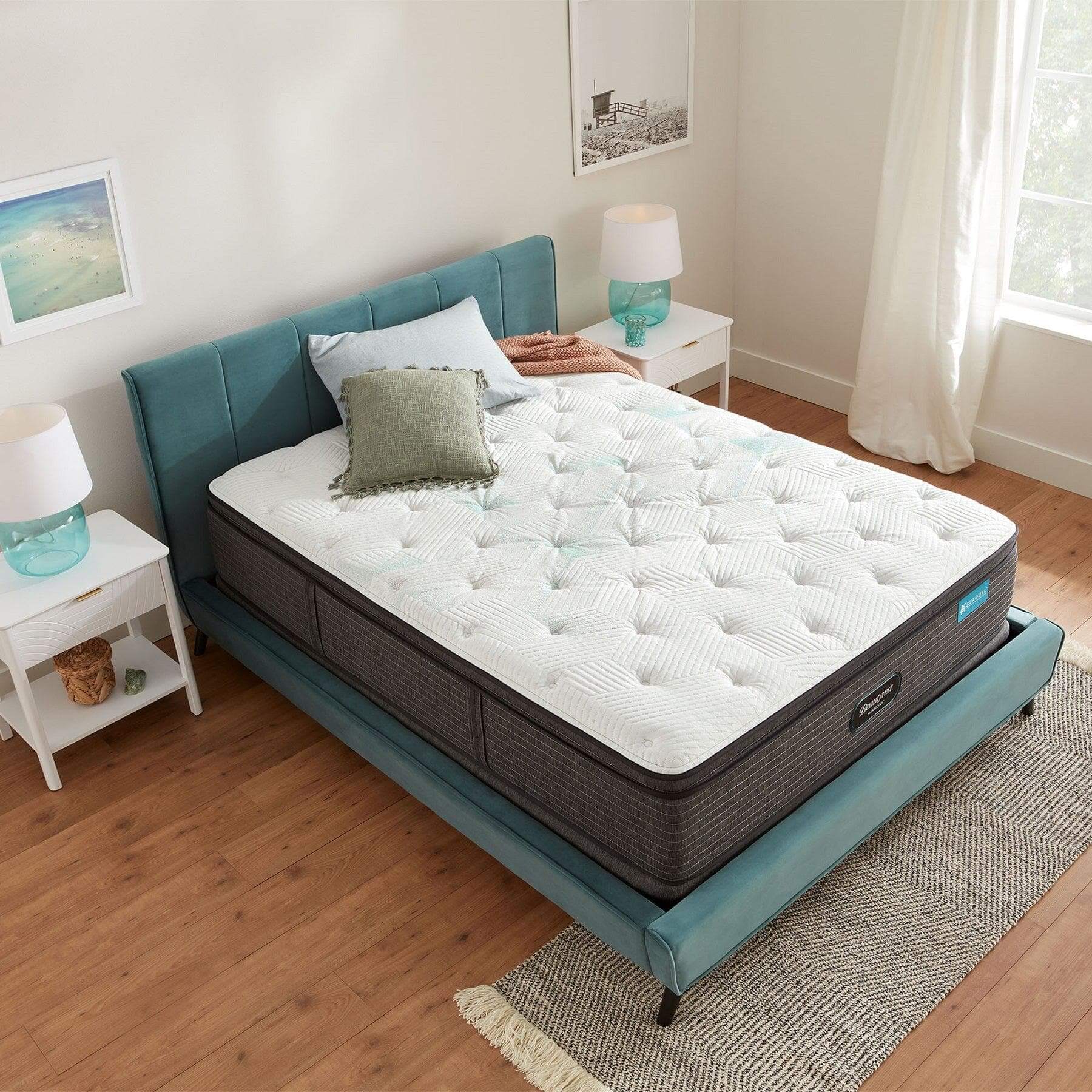 Beautyrest 14.5" Harmony Maui Series Plush Pillow Top Mattress - DirectBed | Mattress Stores Hamilton, Niagara Falls, St Catharines, Stoney Creek, Burlington, Oakville, Ancaster