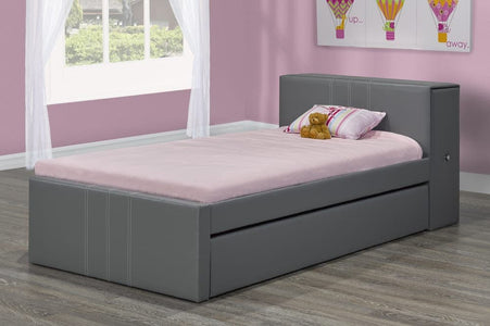 Linen Style Trundle and Storage Bed - DirectBed