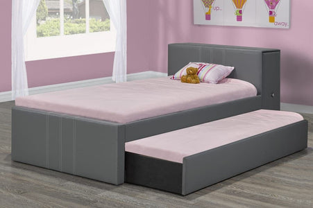 Linen Style Trundle and Storage Bed - DirectBed
