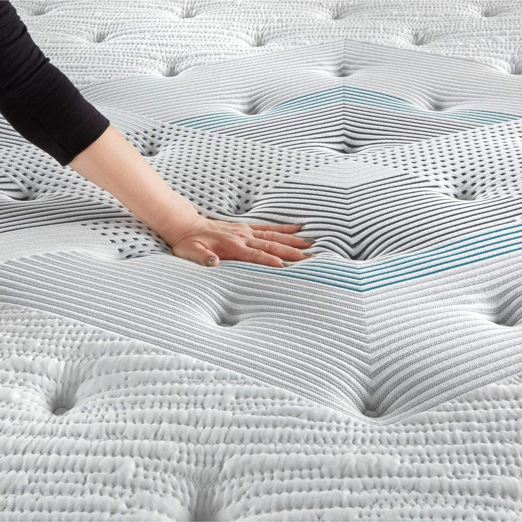 Beautyrest 15.75" Harmony Lux Carbon Plush Pillow Top Mattress With Pocket Coil - DirectBed | Mattress Stores Hamilton, Niagara Falls, St Catharines, Stoney Creek, Burlington, Oakville, Ancaster