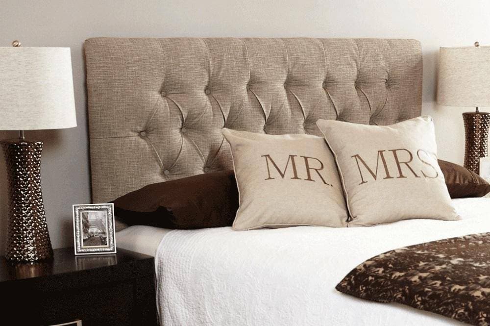 Diamond-tufted Button Headboard - DirectBed
