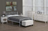White Metal Platform Bed - DirectBed