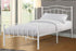 White Metal Platform Bed - DirectBed | Mattress Stores Hamilton, Niagara Falls, St Catharines, Stoney Creek, Burlington, Oakville, Ancaster