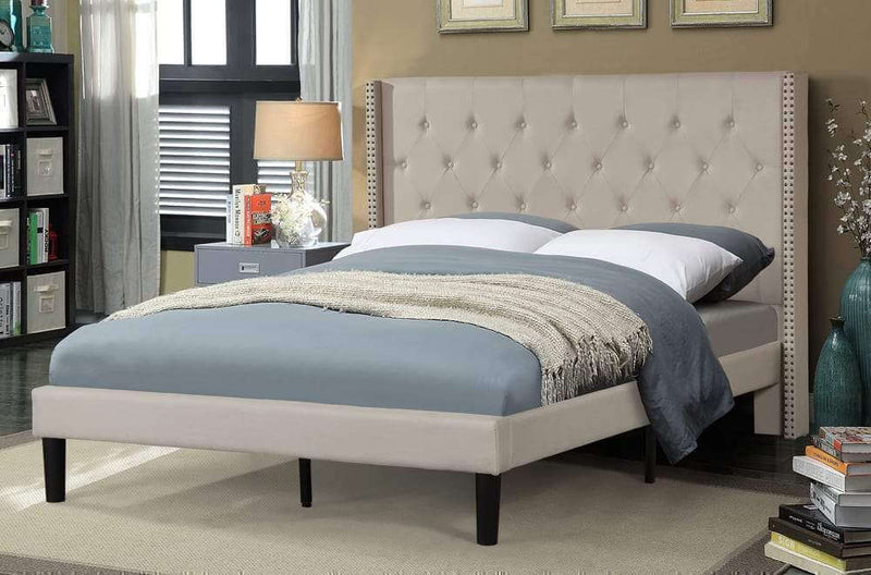 Linen-Style Appealing Platform Bed