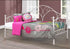 White Metal Frame Single Bed - DirectBed