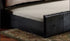 Black Pull-Out Trundle PU Day Bed Single Bed - DirectBed