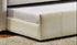 White Pull-Out Trundle PU Day Bed Single Bed - DirectBed