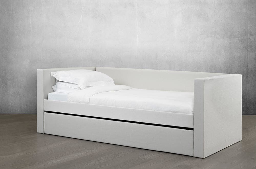 Upholstered Bonded Leather Day Bed - DirectBed