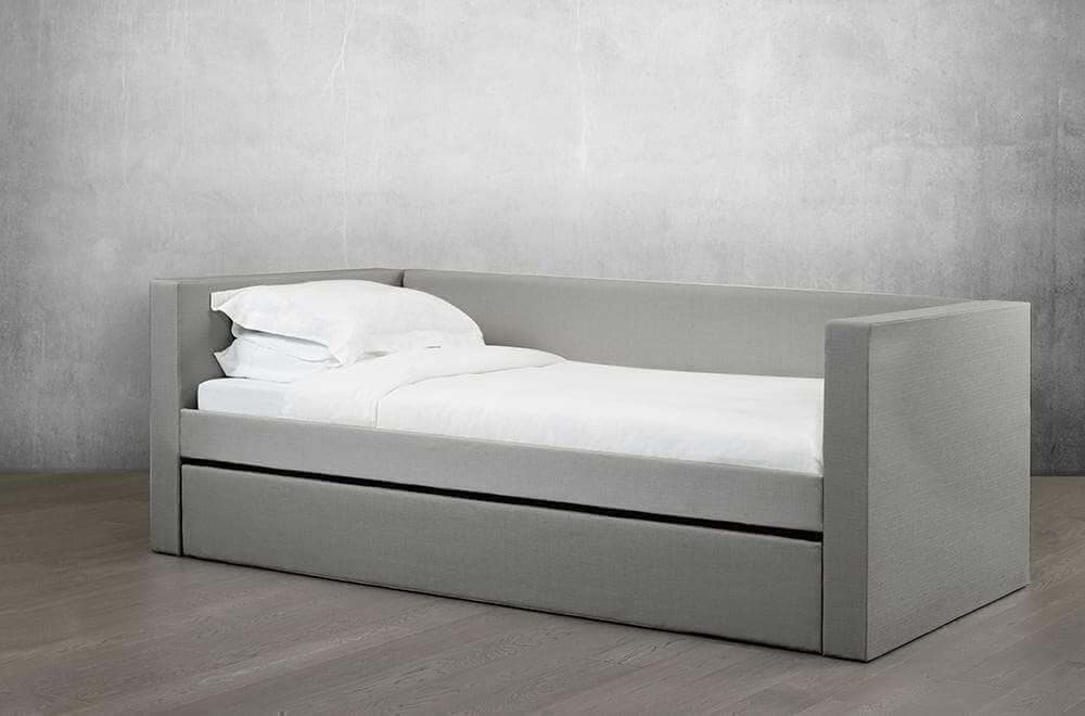 Upholstered Bonded Leather Day Bed - DirectBed
