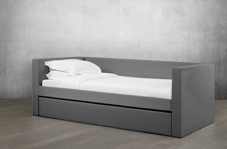 Upholstered Bonded Leather Day Bed - DirectBed