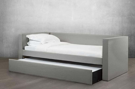 Upholstered Bonded Leather Day Bed - DirectBed
