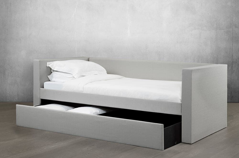 Upholstered Bonded Leather Day Bed - DirectBed