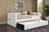 Upholstered Bonded Leather Day Bed - DirectBed