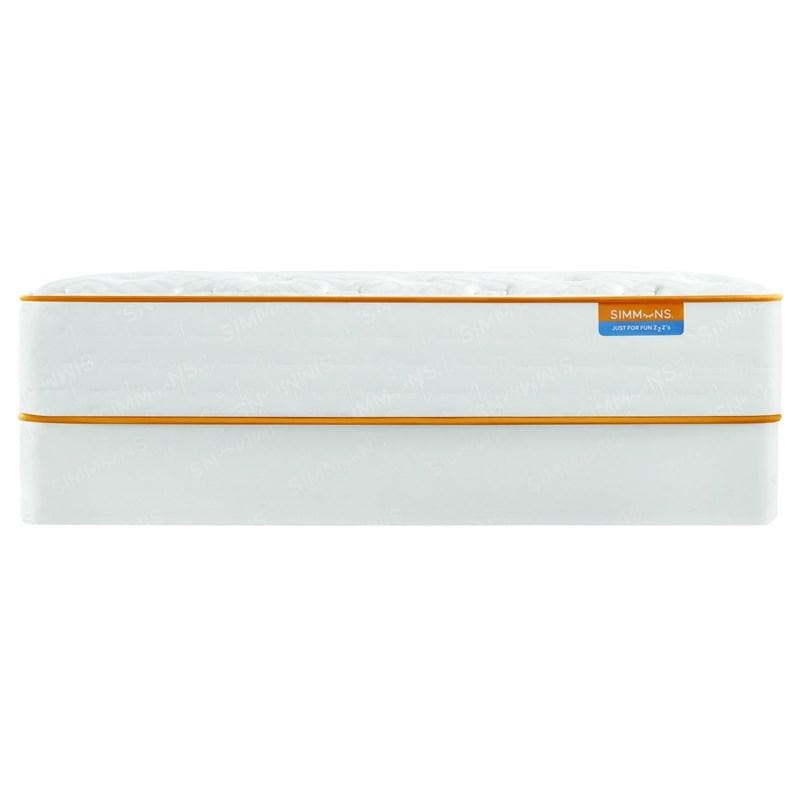 Simmons® 10.5" Comfort Vibezzz Plush Tight Top Mattress With Pocket Coil - DirectBed | Mattress Stores Hamilton, Niagara Falls, St Catharines, Stoney Creek, Burlington, Oakville, Ancaster