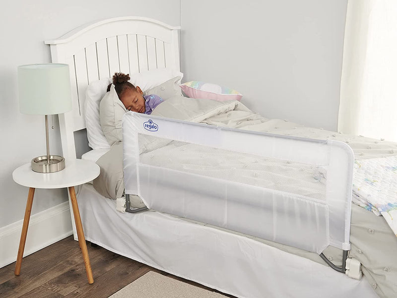 Double Sided Swing Down Bed Rail