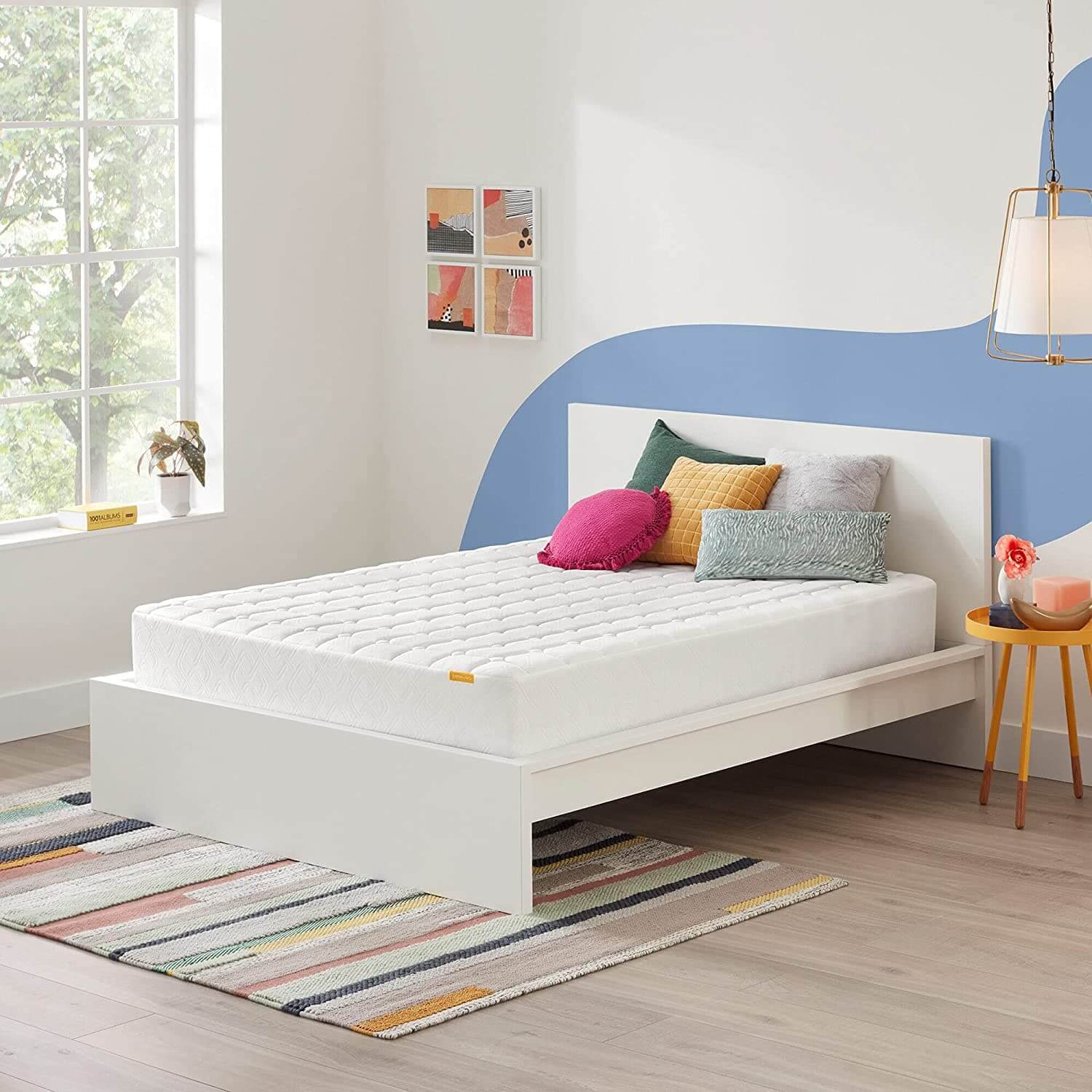 Simmons 8'' Pocket Coil Medium Firm Hybrid Mattress - DirectBed | Mattress Stores Hamilton, Niagara Falls, St Catharines, Stoney Creek, Burlington, Oakville, Ancaster