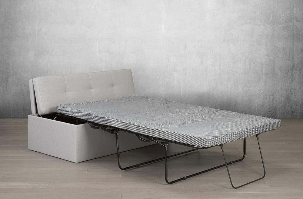 Slate Grey Linen Bed in a Box - DirectBed